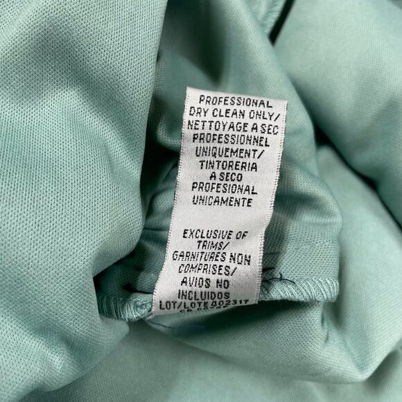 JS Collections NWT Carter Halter Sequim Floral Column Gown Size 4 Blue Green - Picture 12 of 12